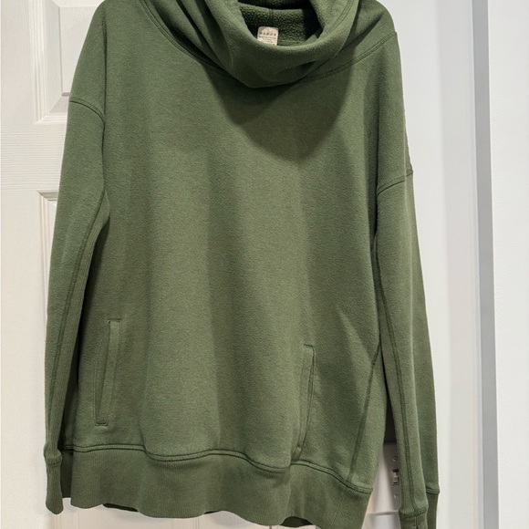 ZYIA Sweaters - Olive Green Cowl Neck Women's Sweater XL